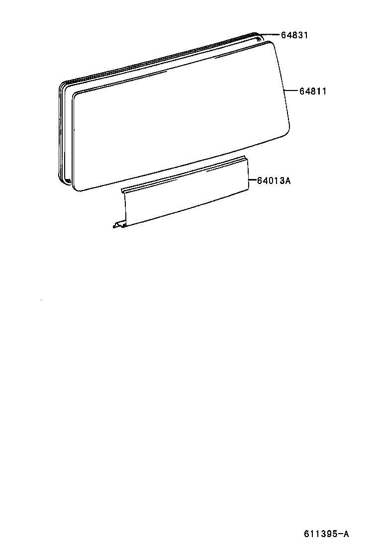  COASTER |  ROOF PANEL BACK PANEL