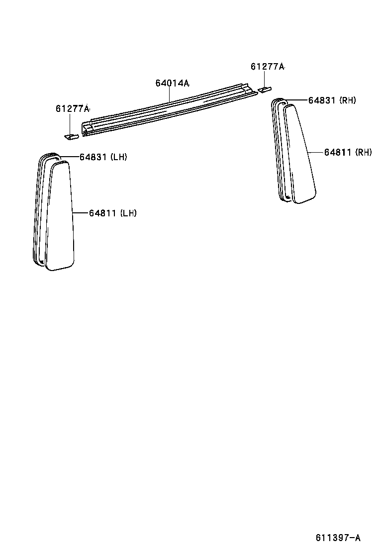  COASTER |  ROOF PANEL BACK PANEL