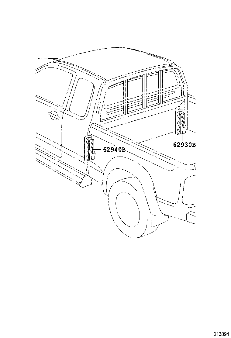  HILUX |  REAR VENTILATOR ROOF VENTILATOR