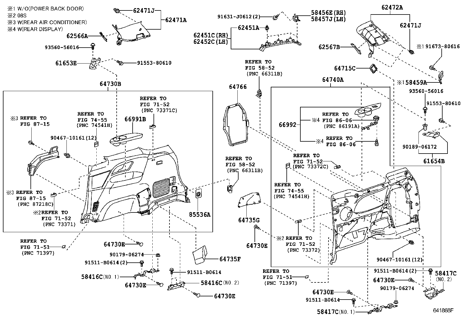  PREVIA TARAGO |  INSIDE TRIM BOARD