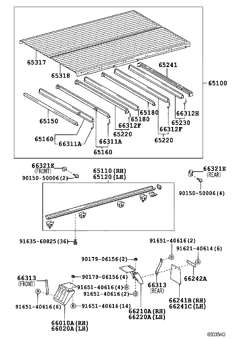  DYNA |  REAR BODY FLOOR FENDER