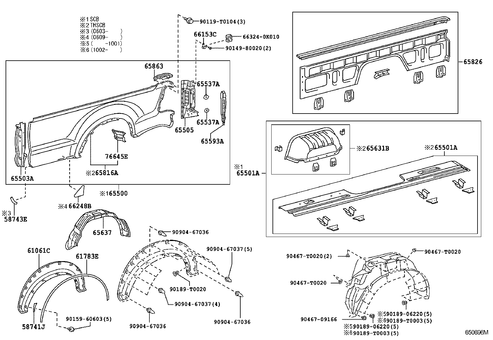  HILUX |  REAR BODY SIDE PANEL