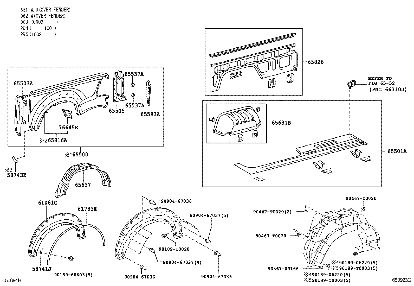  HILUX |  REAR BODY SIDE PANEL