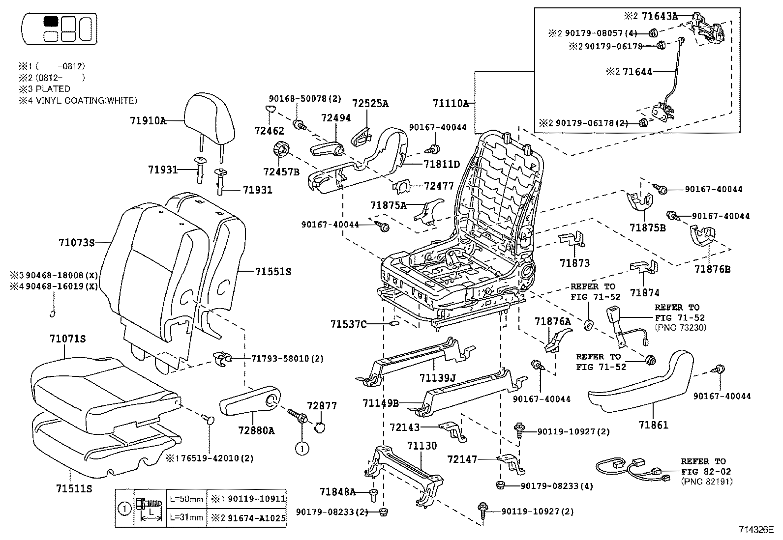  PREVIA TARAGO |  SEAT SEAT TRACK