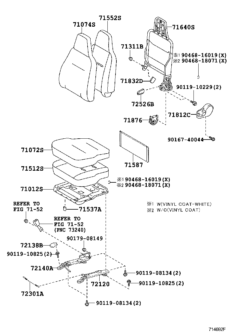  DYNA |  SEAT SEAT TRACK