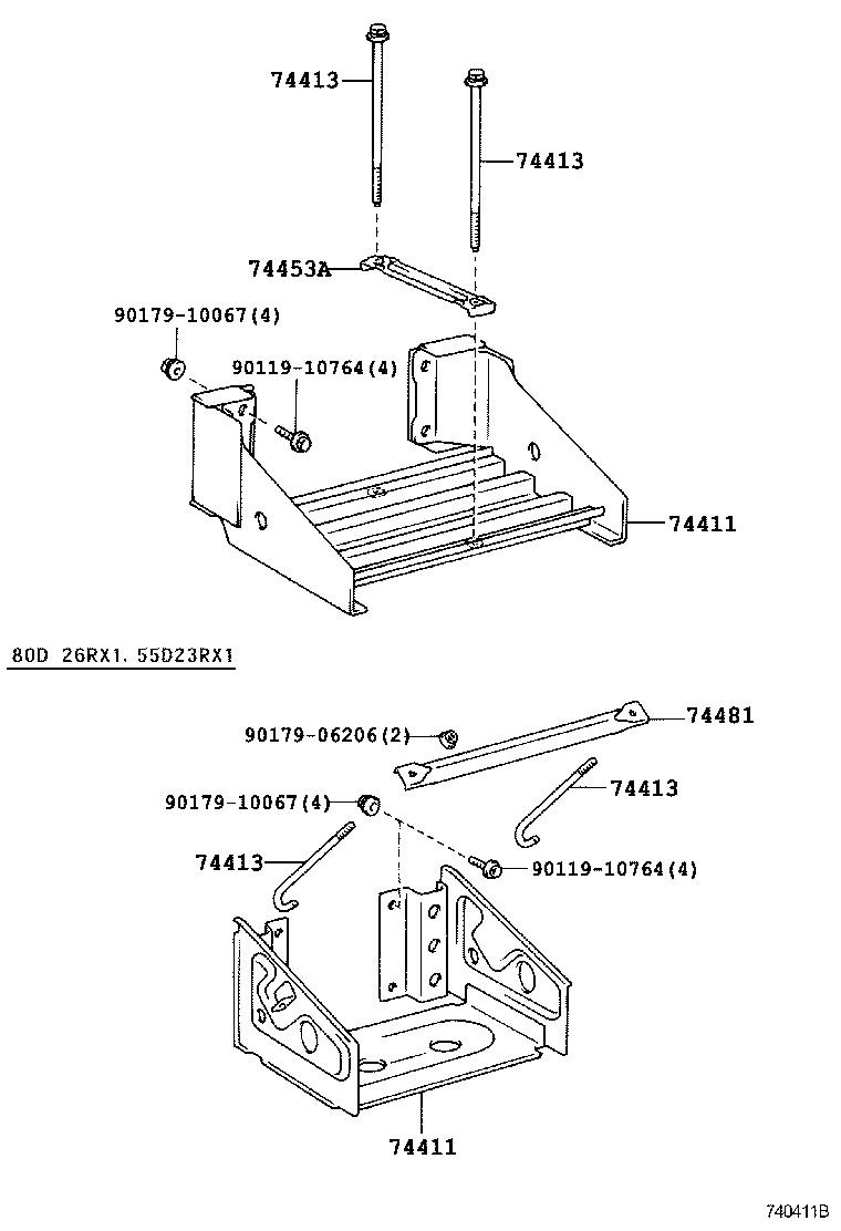  COASTER |  BATTERY CARRIER