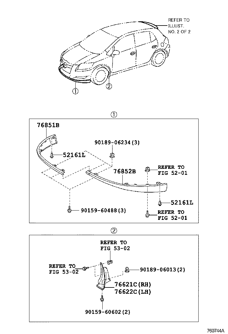  AURIS HYBRID UKP |  MUDGUARD SPOILER