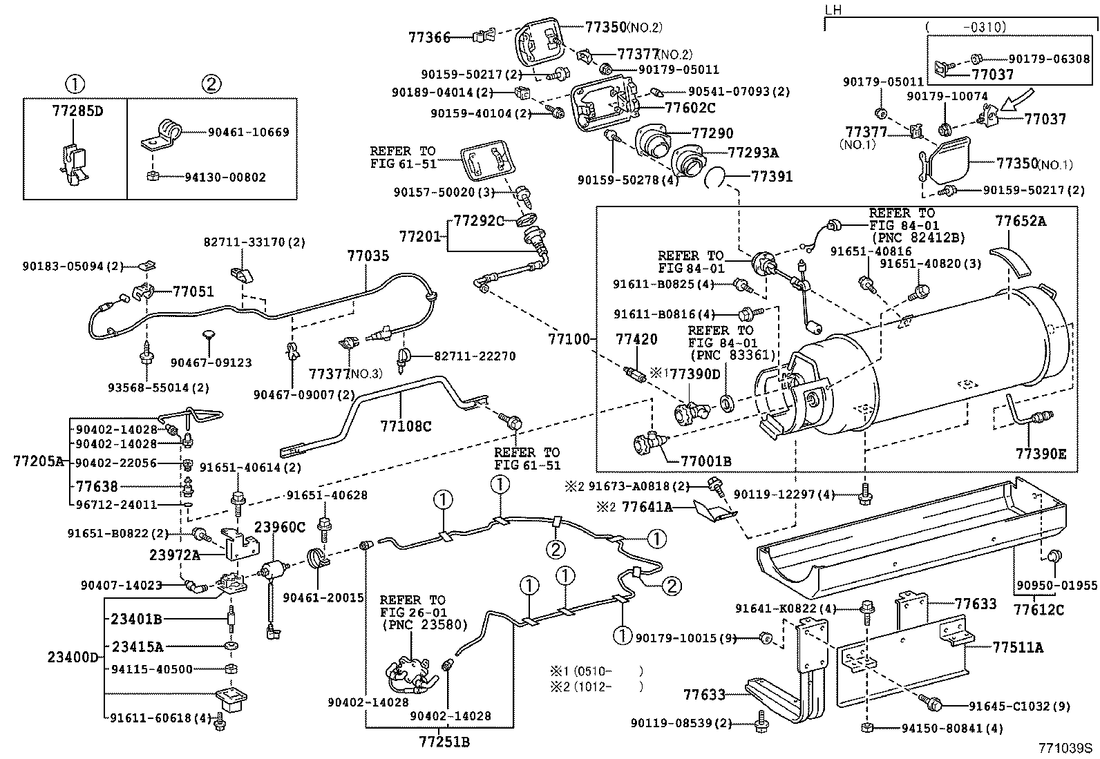  COASTER |  FUEL TANK TUBE