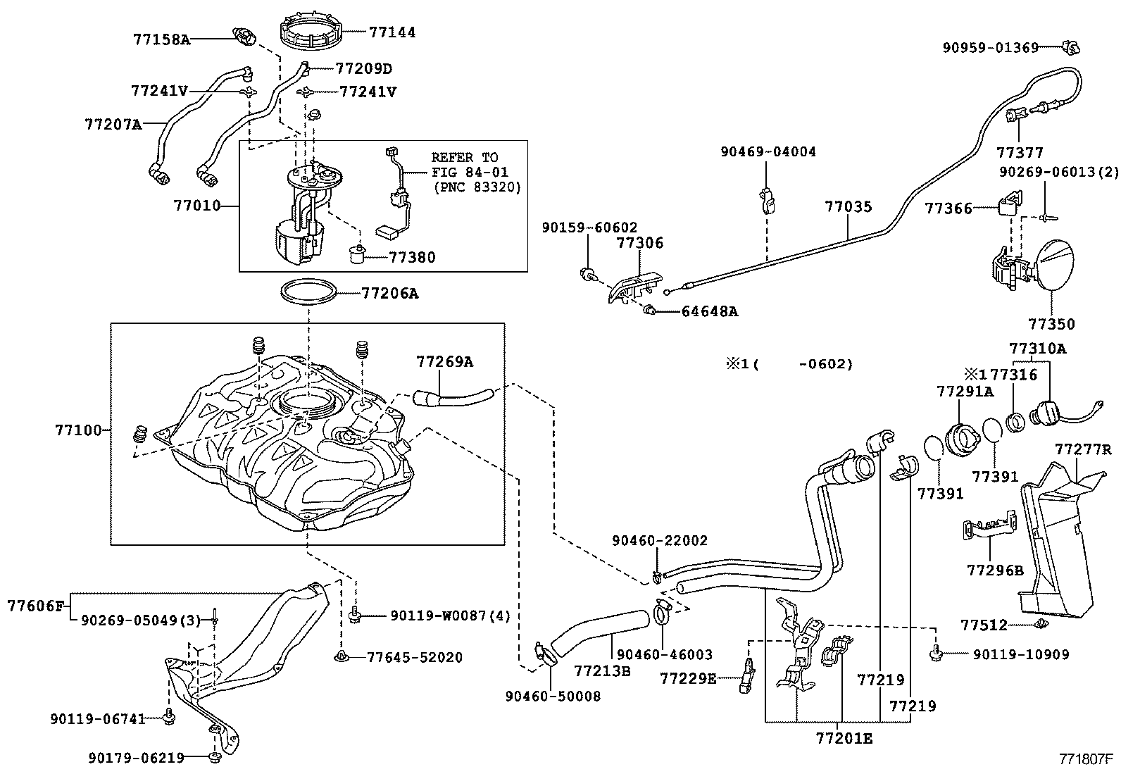  YARIS FRP |  FUEL TANK TUBE