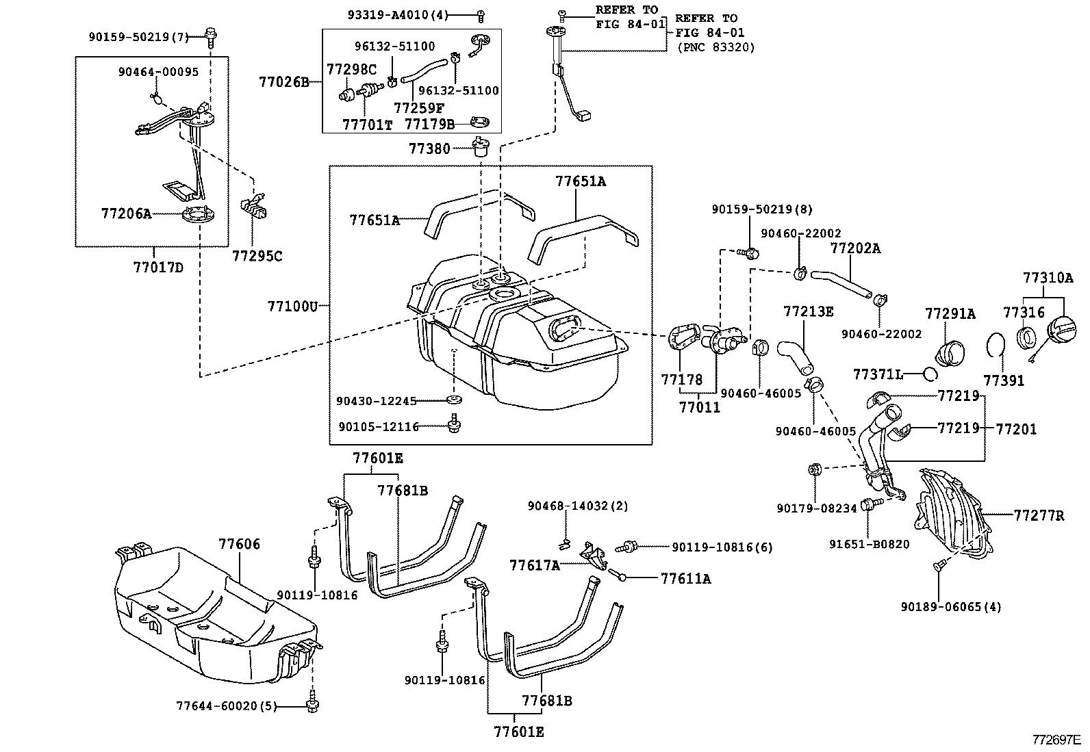  LAND CRUISER 150 |  FUEL TANK TUBE