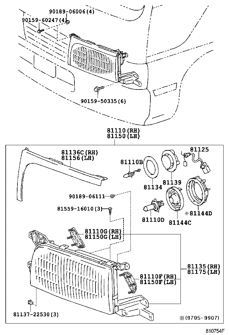  COASTER |  HEADLAMP