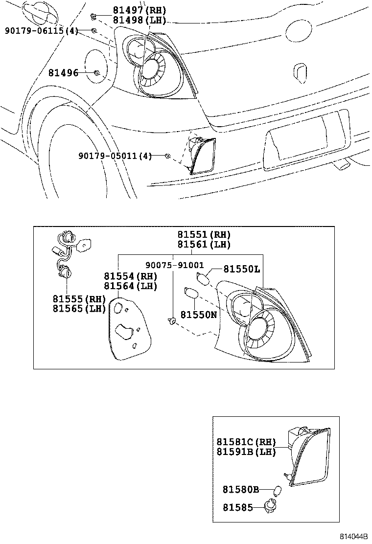  YARIS JPP |  REAR COMBINATION LAMP