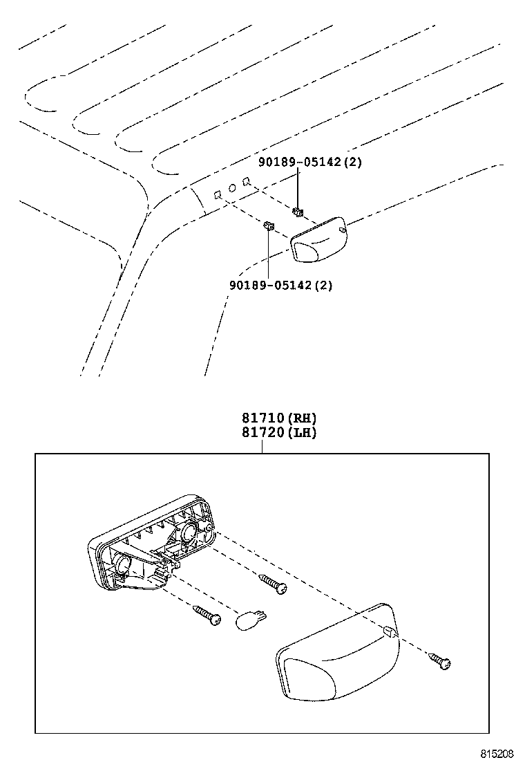  DYNA |  FRONT MARKER LAMP