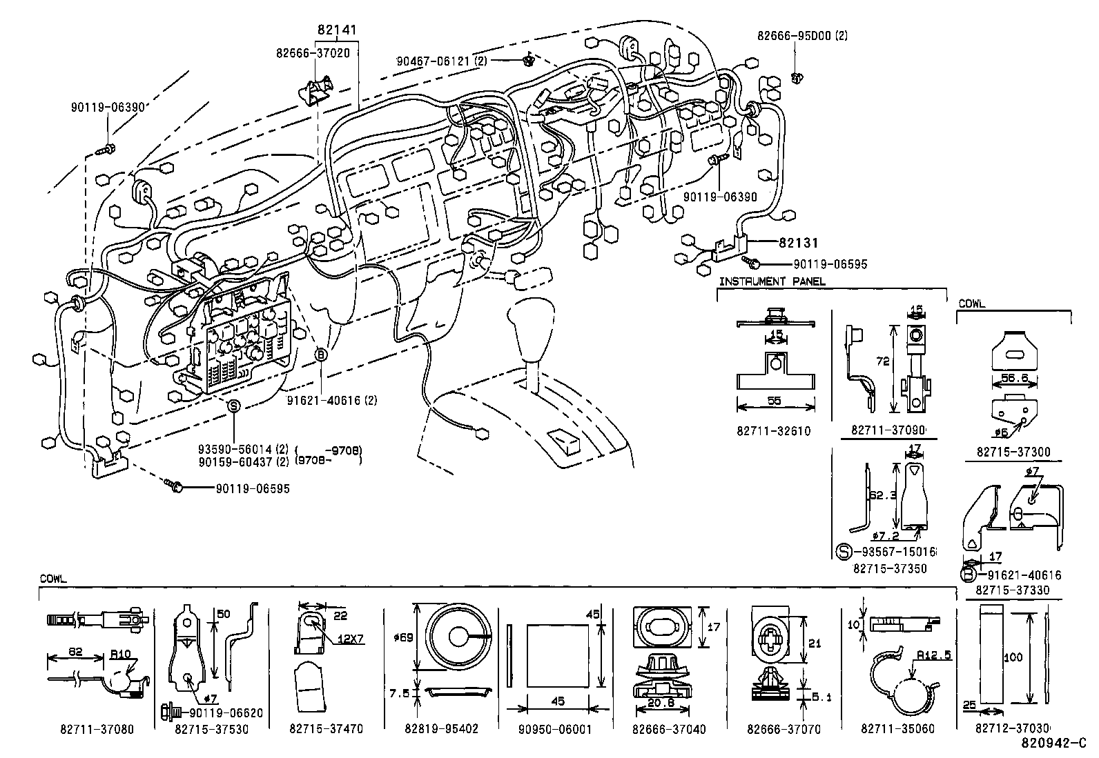  DYNA 150 |  WIRING CLAMP