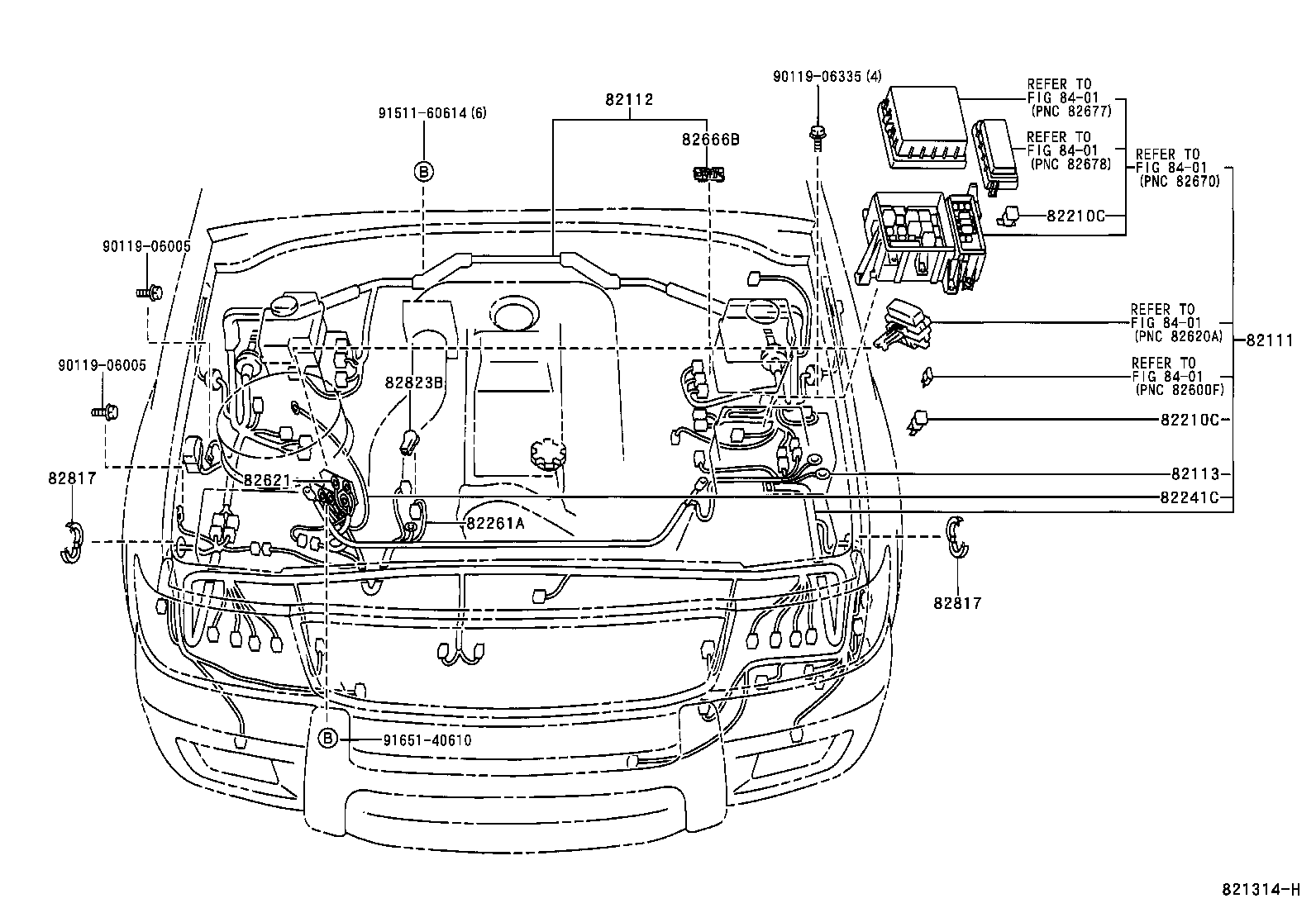  LAND CRUISER 100 |  WIRING CLAMP