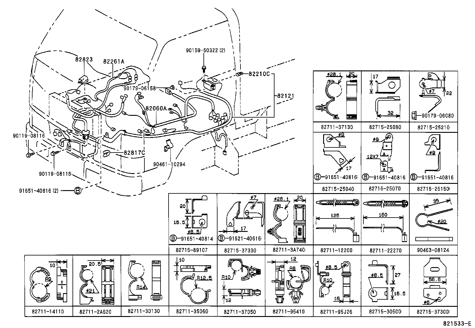  DYNA 150 |  WIRING CLAMP