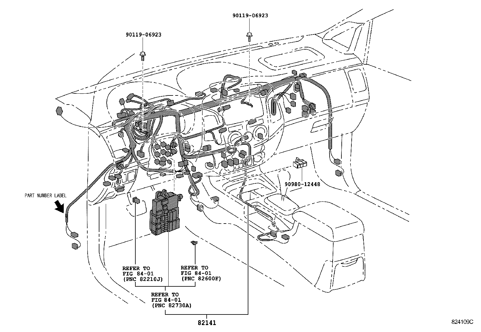  HILUX |  WIRING CLAMP