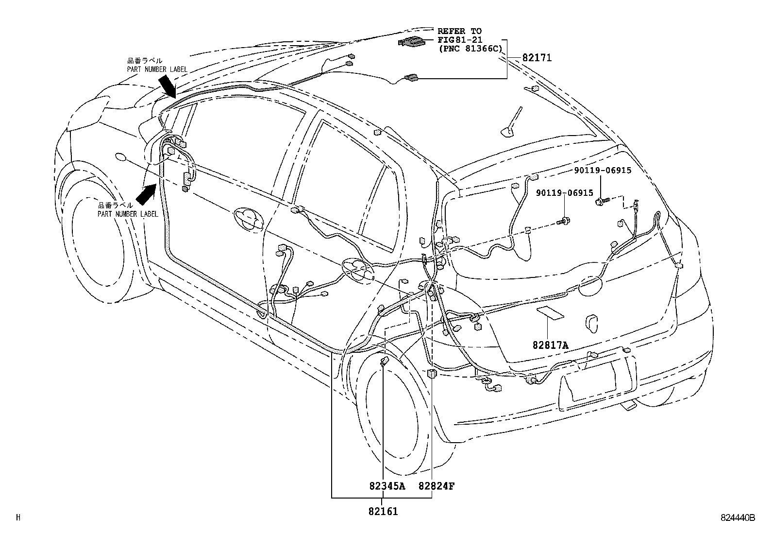  YARIS JPP |  WIRING CLAMP