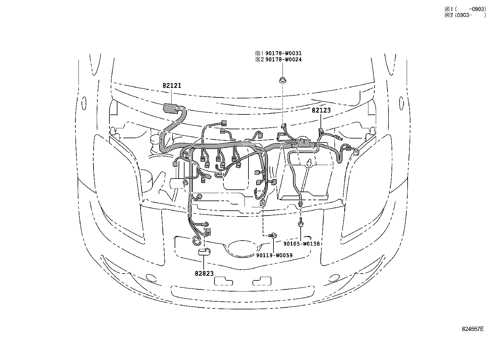 YARIS FRP |  WIRING CLAMP