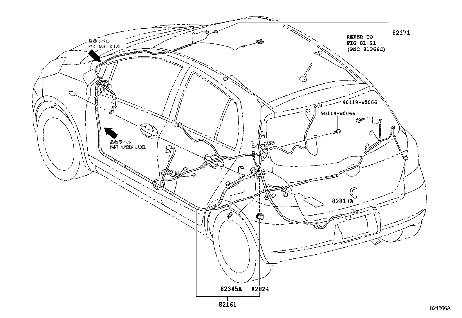  YARIS FRP |  WIRING CLAMP