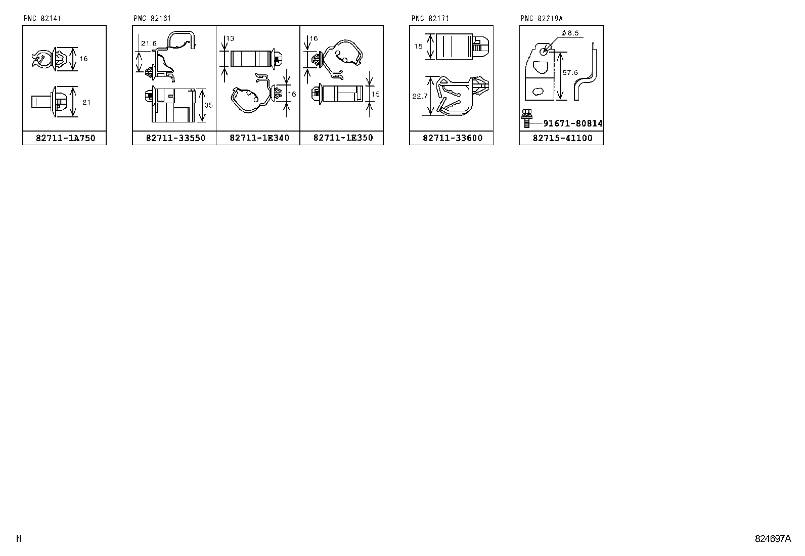  CAMRY |  WIRING CLAMP