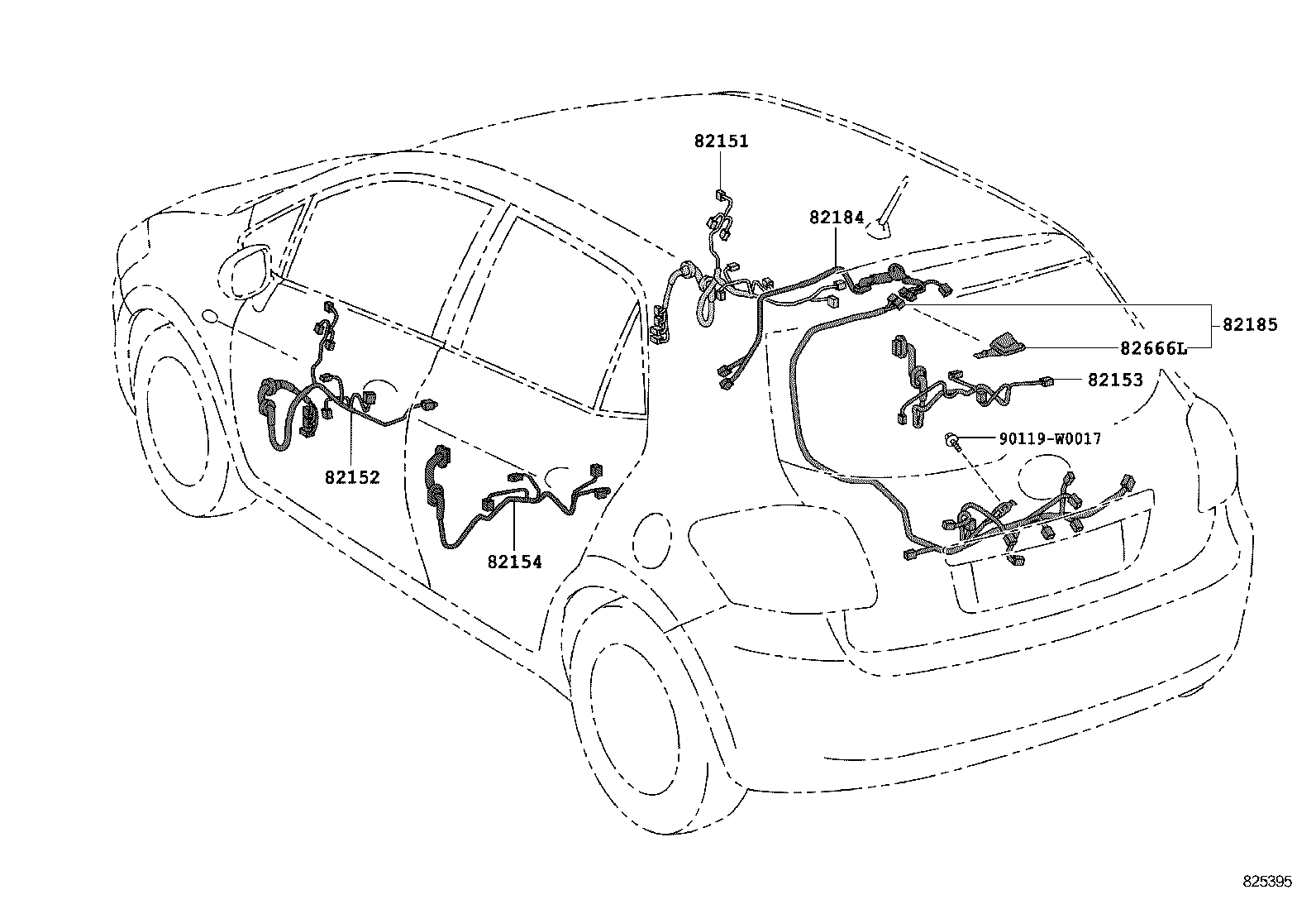  AURIS HYBRID UKP |  WIRING CLAMP