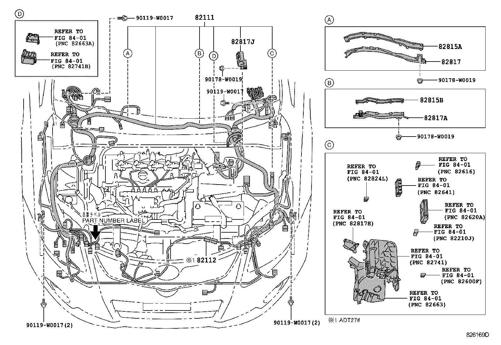  AVENSIS |  WIRING CLAMP