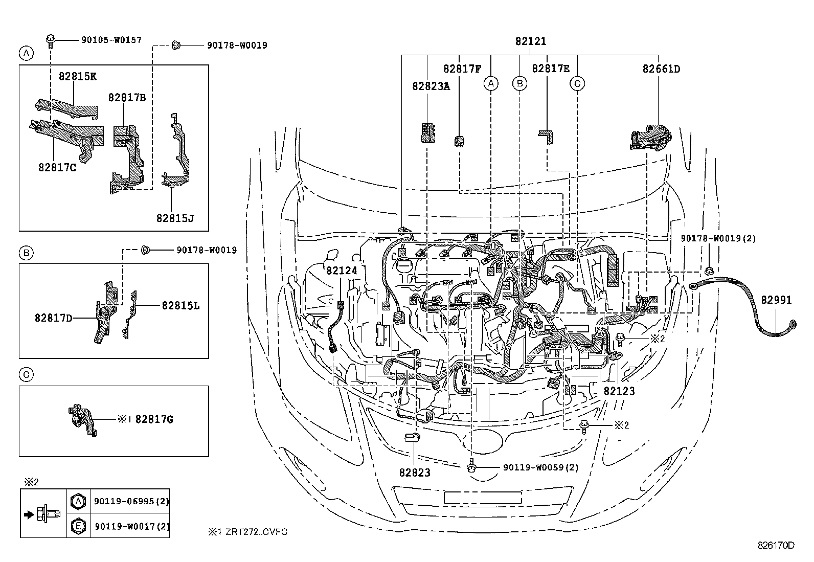  AVENSIS |  WIRING CLAMP