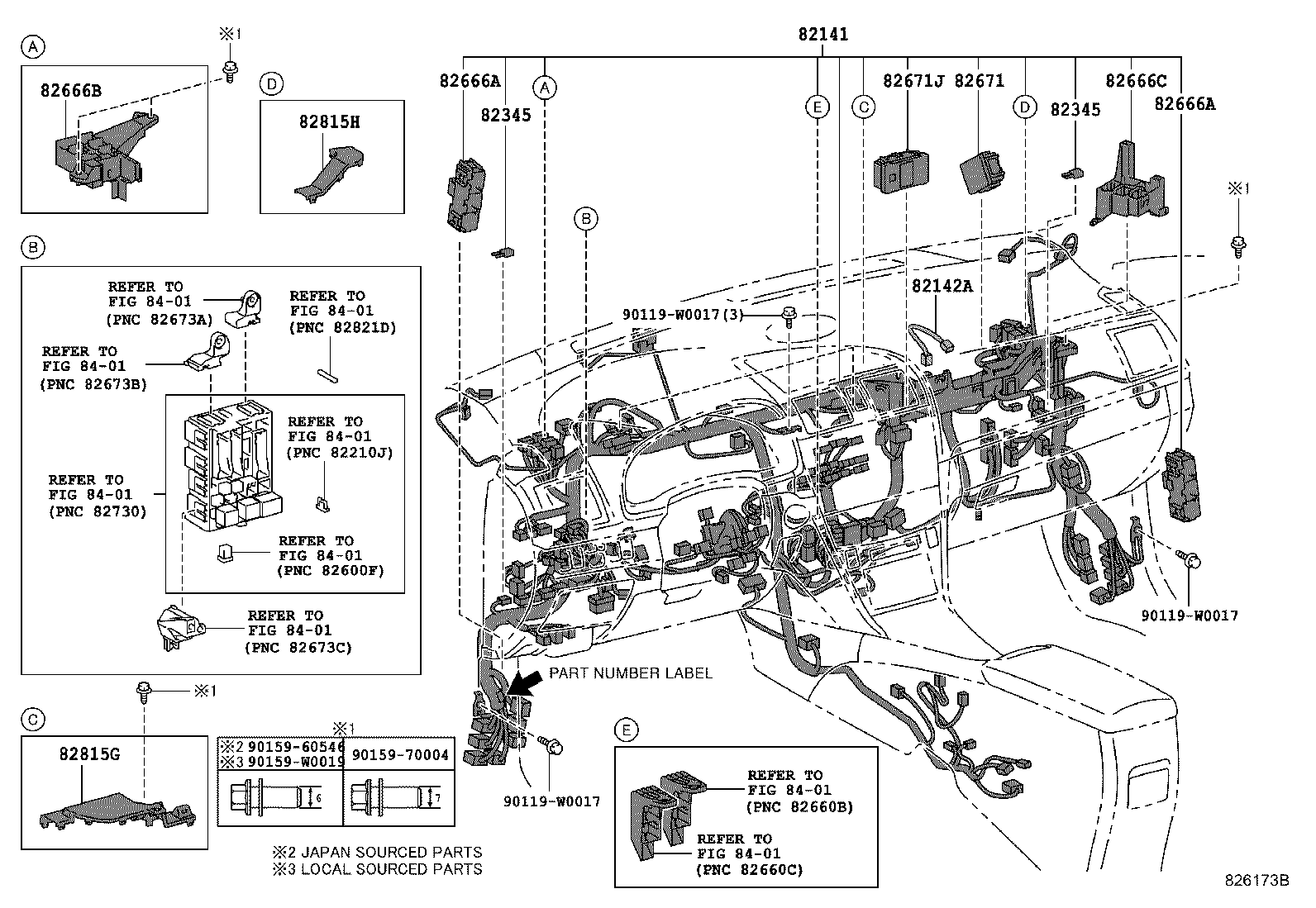  AVENSIS |  WIRING CLAMP