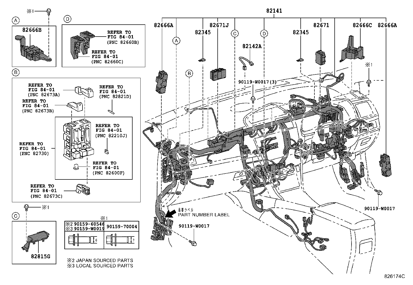  AVENSIS |  WIRING CLAMP