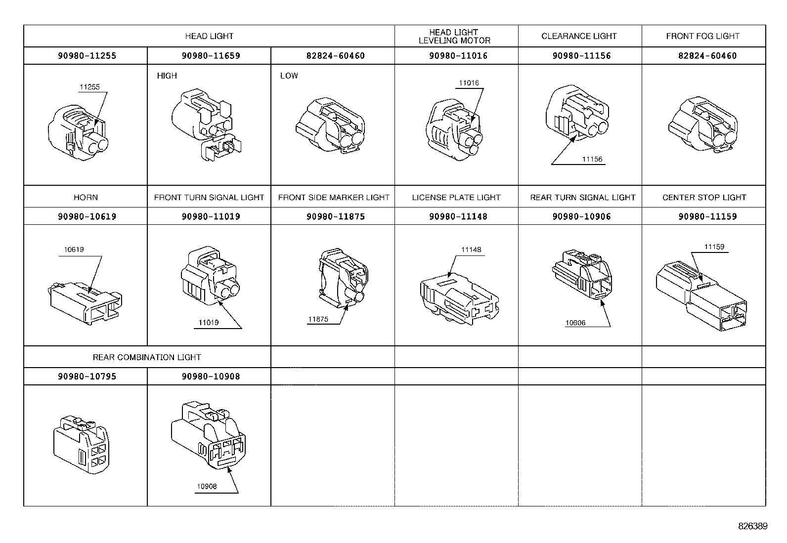  CAMRY |  WIRING CLAMP