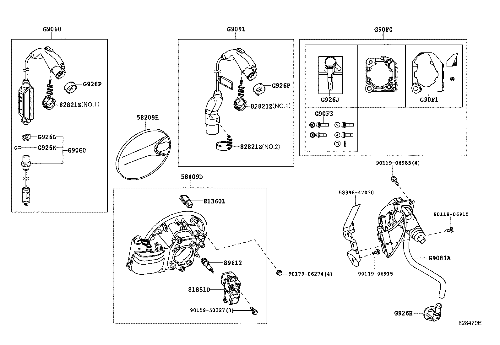  PRIUS PLUG IN HBD |  BATTERY BATTERY CABLE