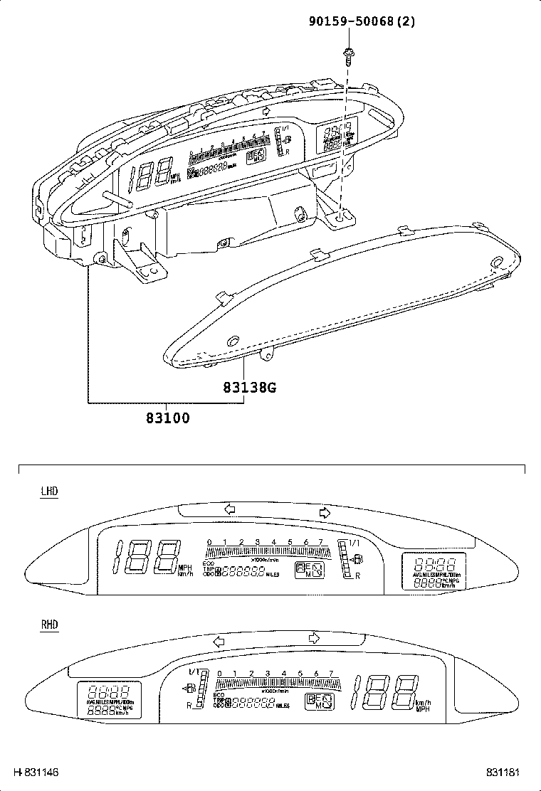  YARIS FRP |  METER