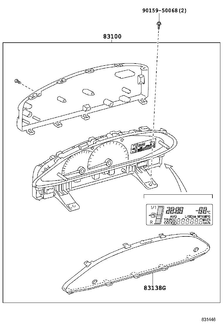  YARIS FRP |  METER