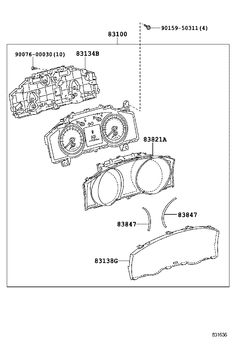  LAND CRUISER 200 202 |  METER
