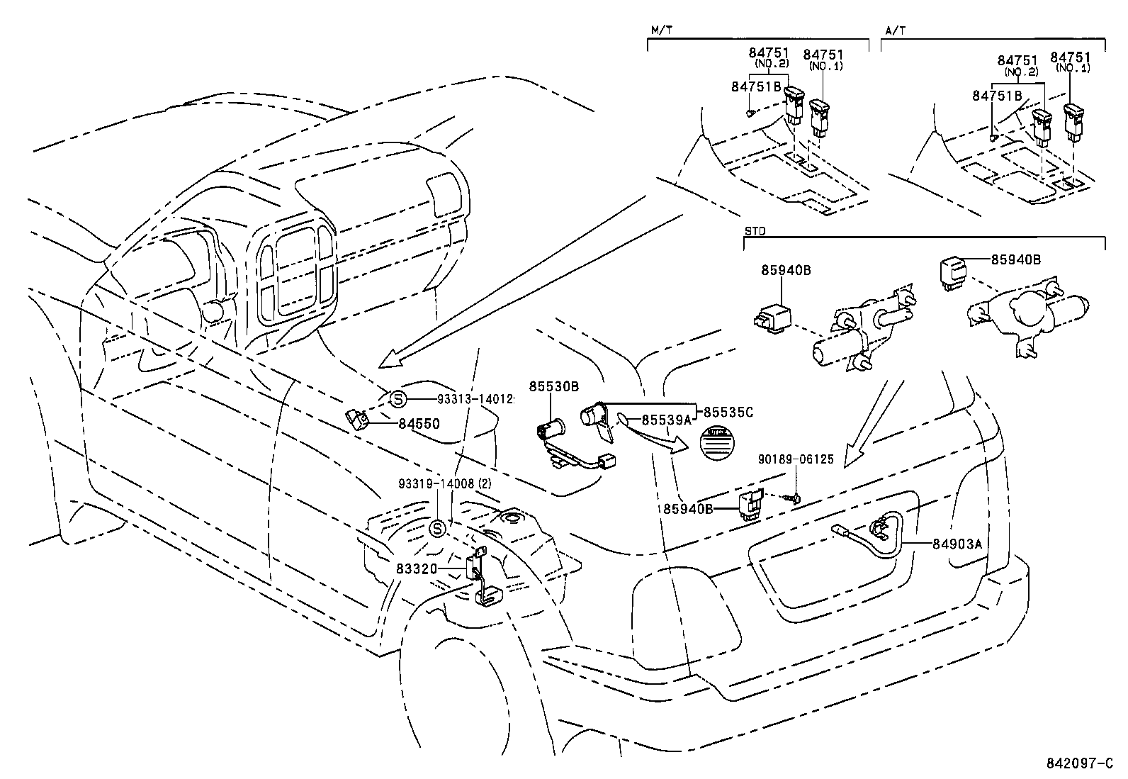  LAND CRUISER 100 |  SWITCH RELAY COMPUTER