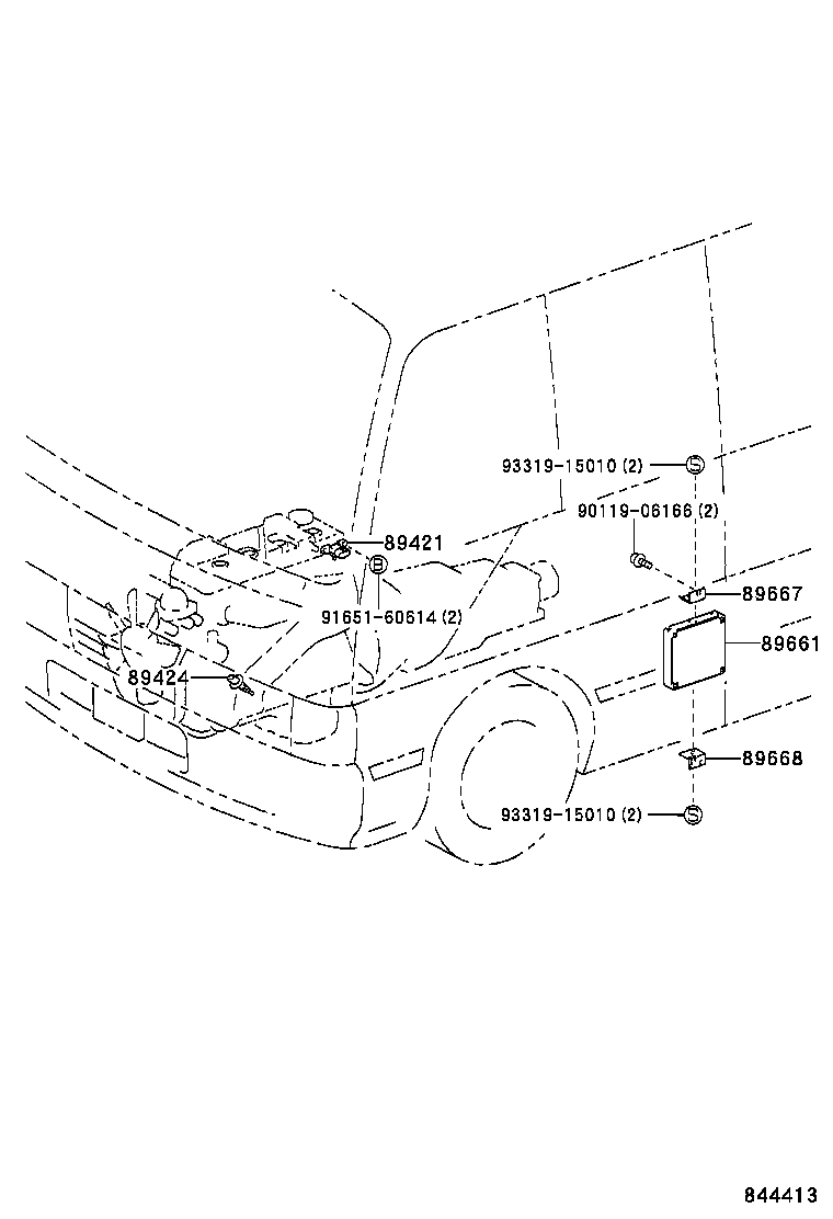  COASTER |  ELECTRONIC FUEL INJECTION SYSTEM