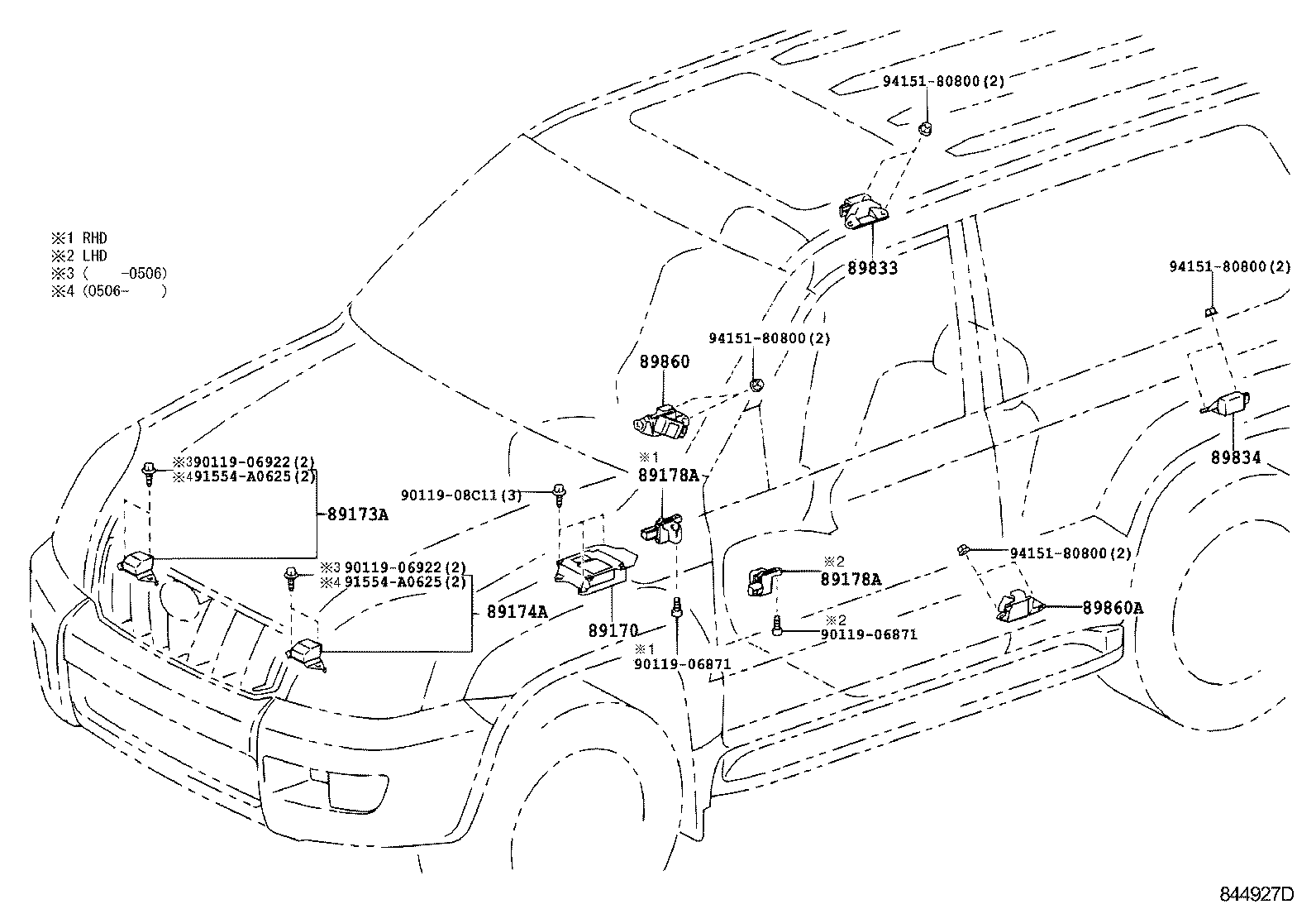  LAND CRUISER 120 |  AIR BAG