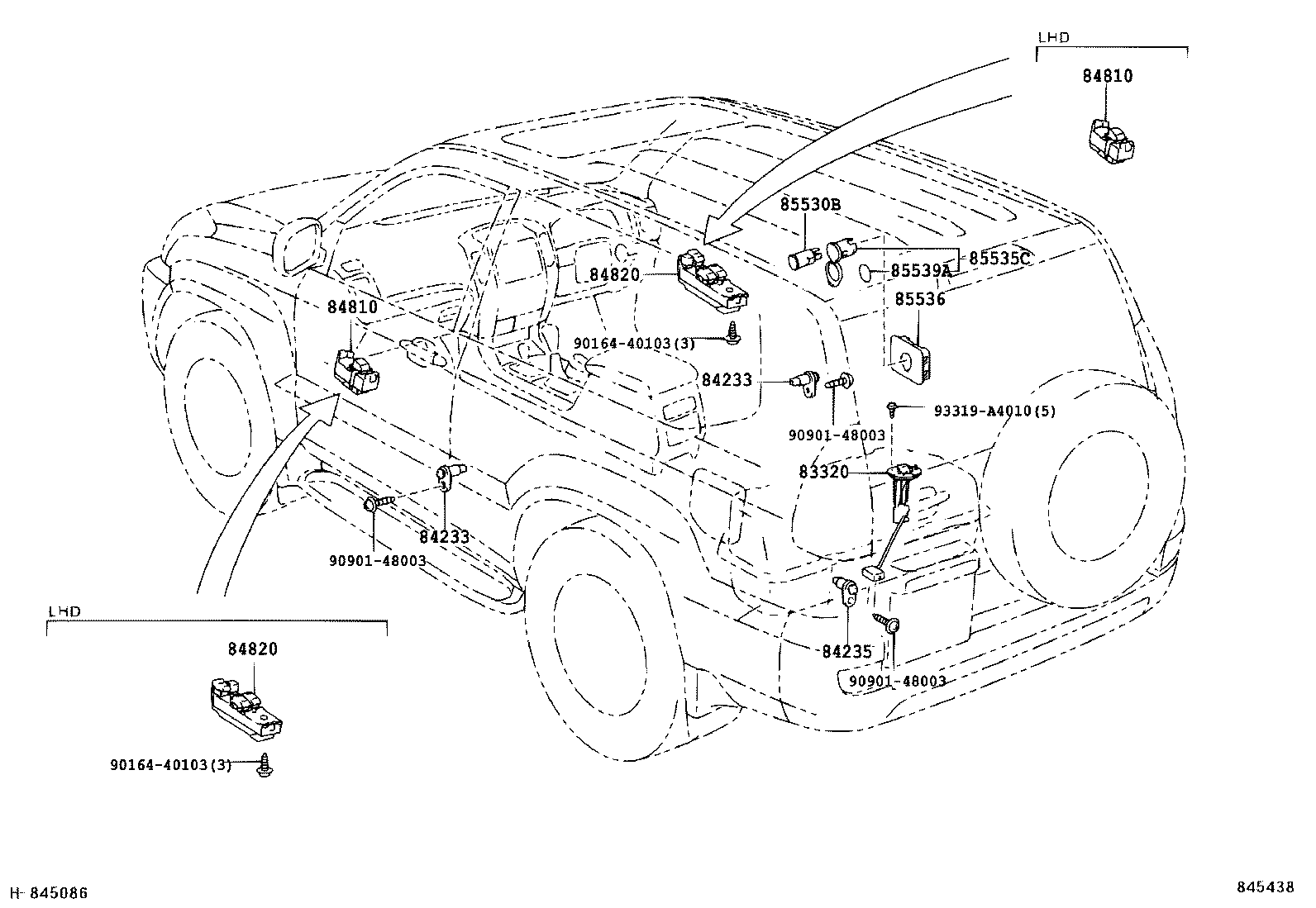  LAND CRUISER 120 |  SWITCH RELAY COMPUTER