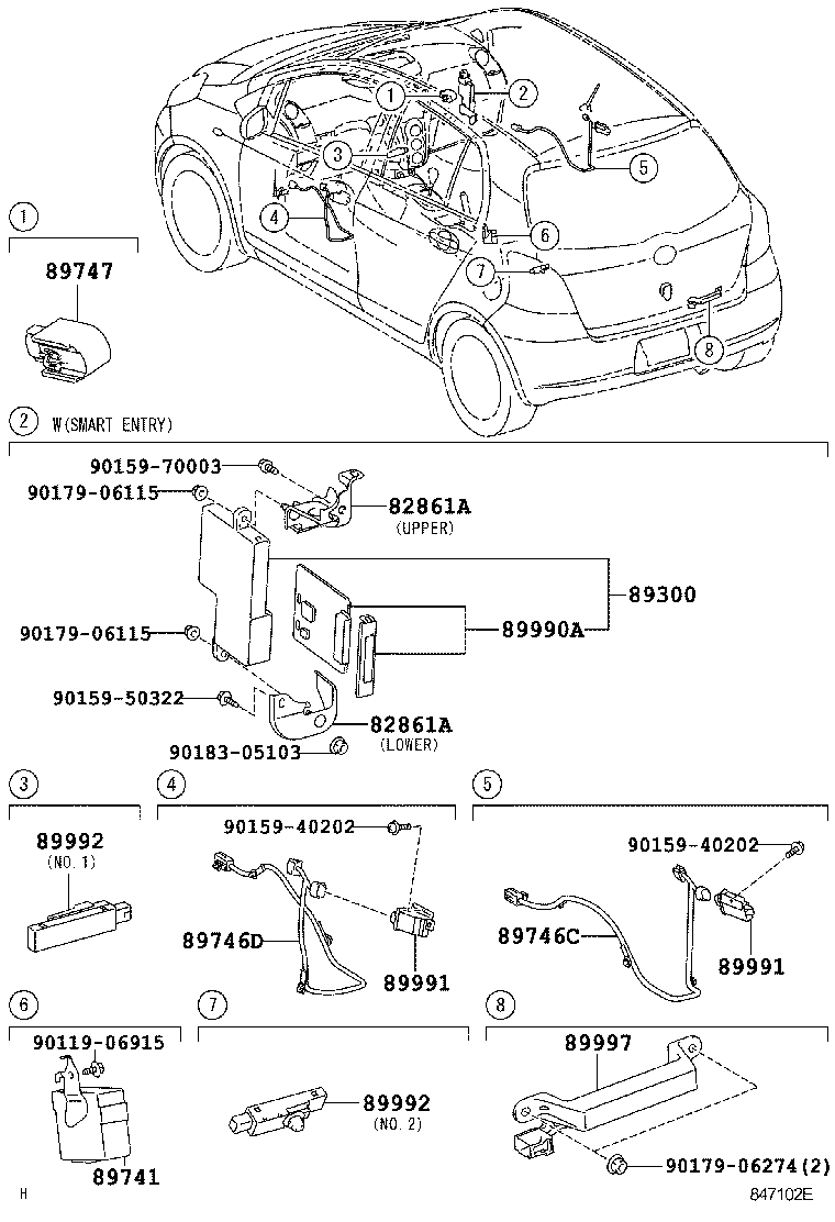  YARIS JPP |  WIRELESS DOOR LOCK
