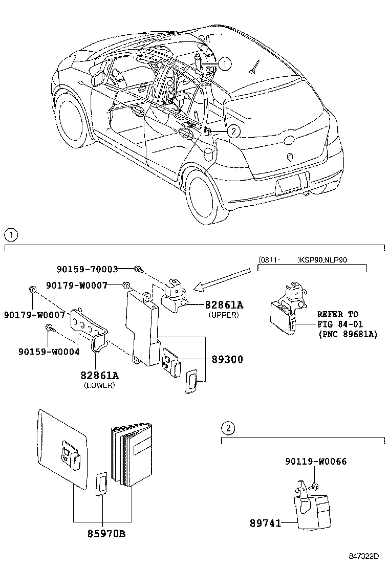  YARIS FRP |  WIRELESS DOOR LOCK