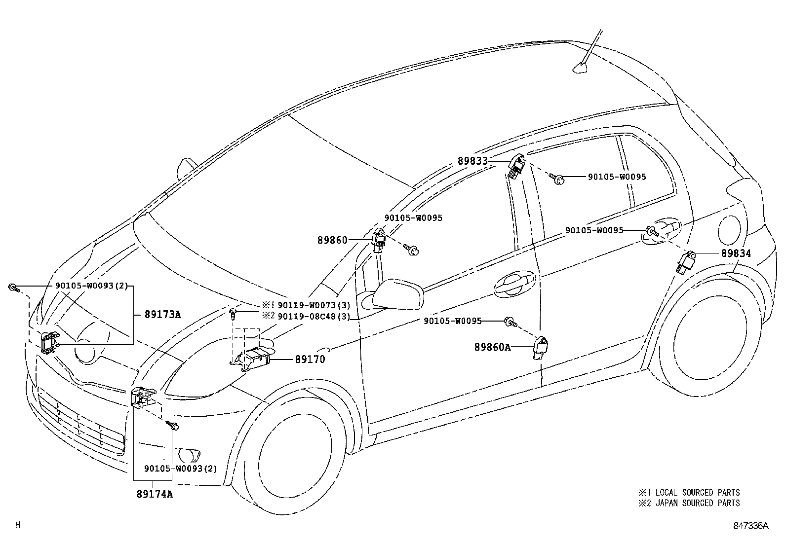  YARIS FRP |  AIR BAG