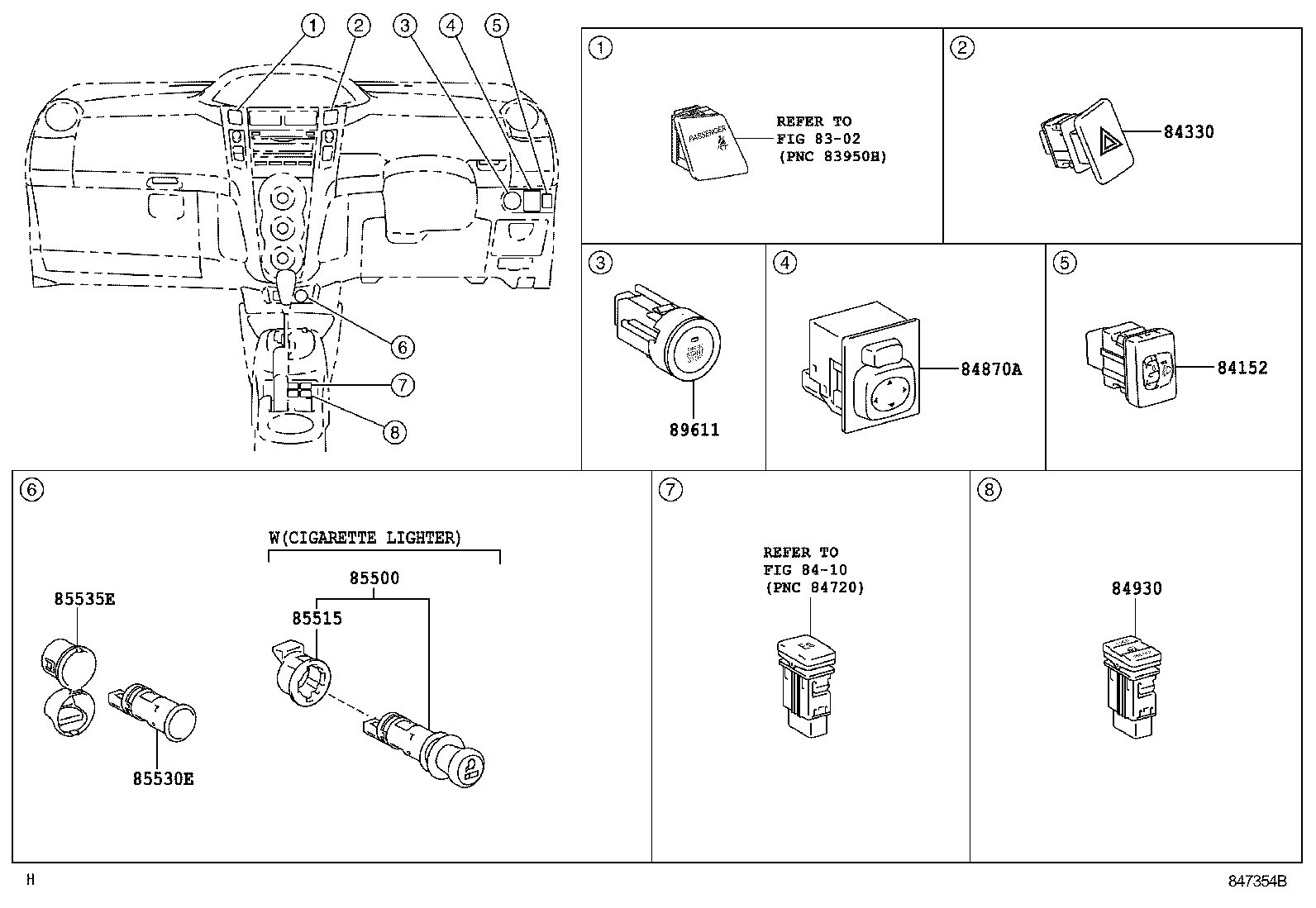  YARIS FRP |  SWITCH RELAY COMPUTER