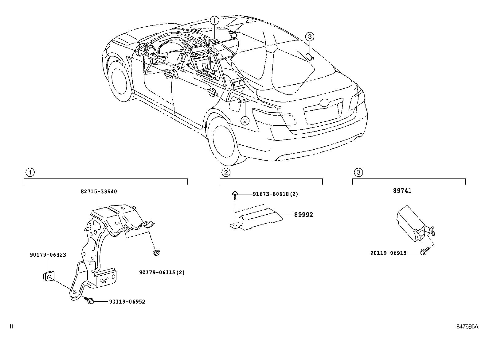  CAMRY |  WIRELESS DOOR LOCK