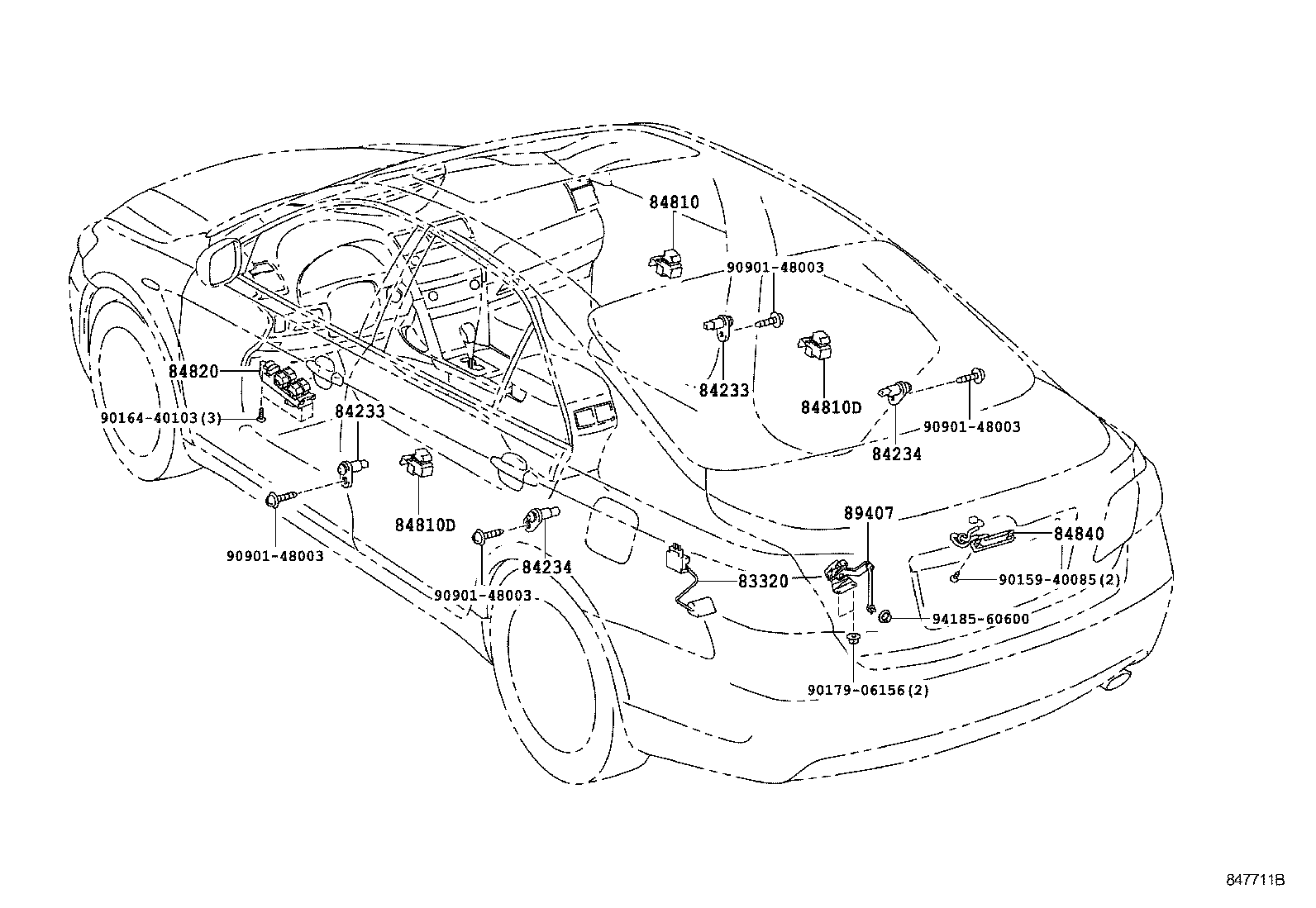  CAMRY |  SWITCH RELAY COMPUTER