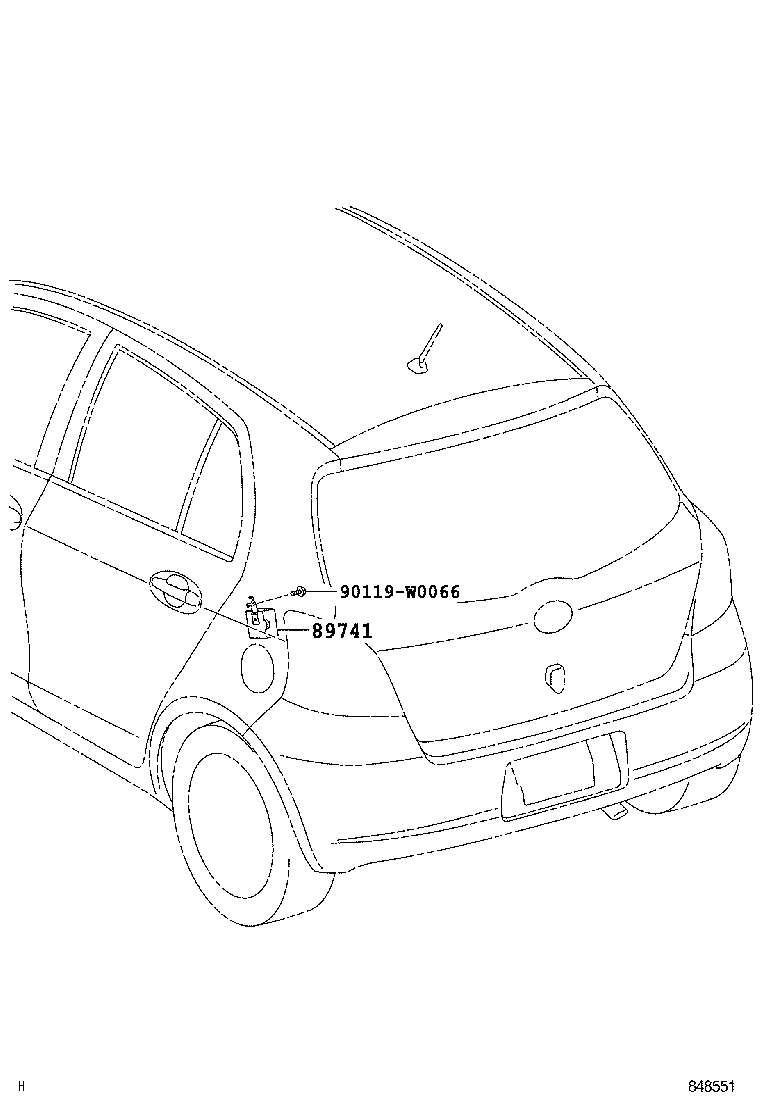  YARIS FRP |  WIRELESS DOOR LOCK