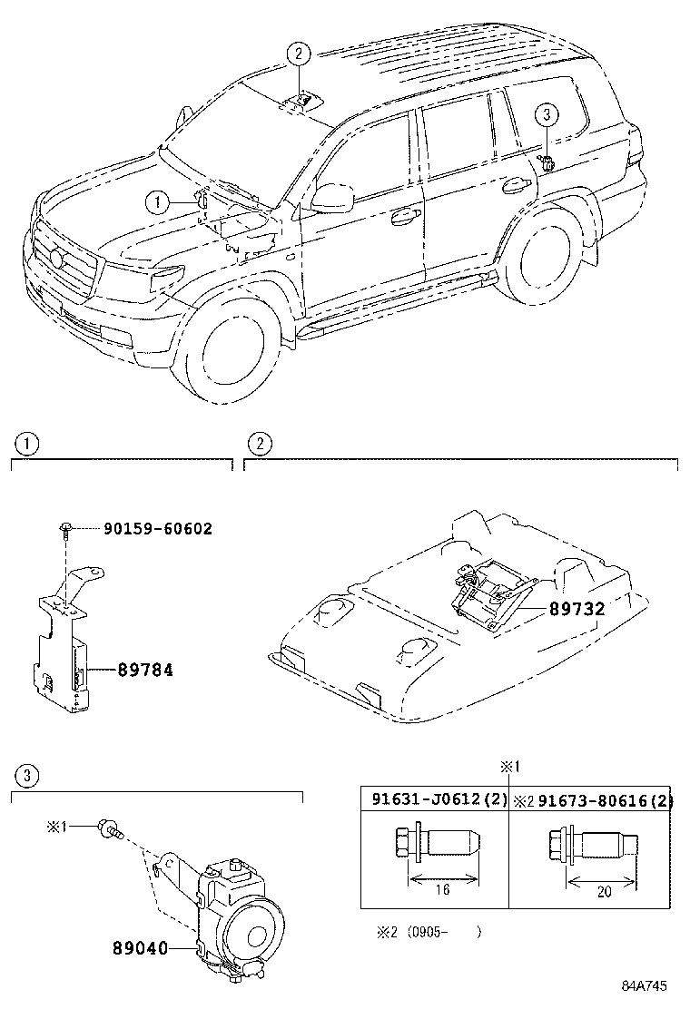  LAND CRUISER 200 202 |  ANTI THEFT DEVICE