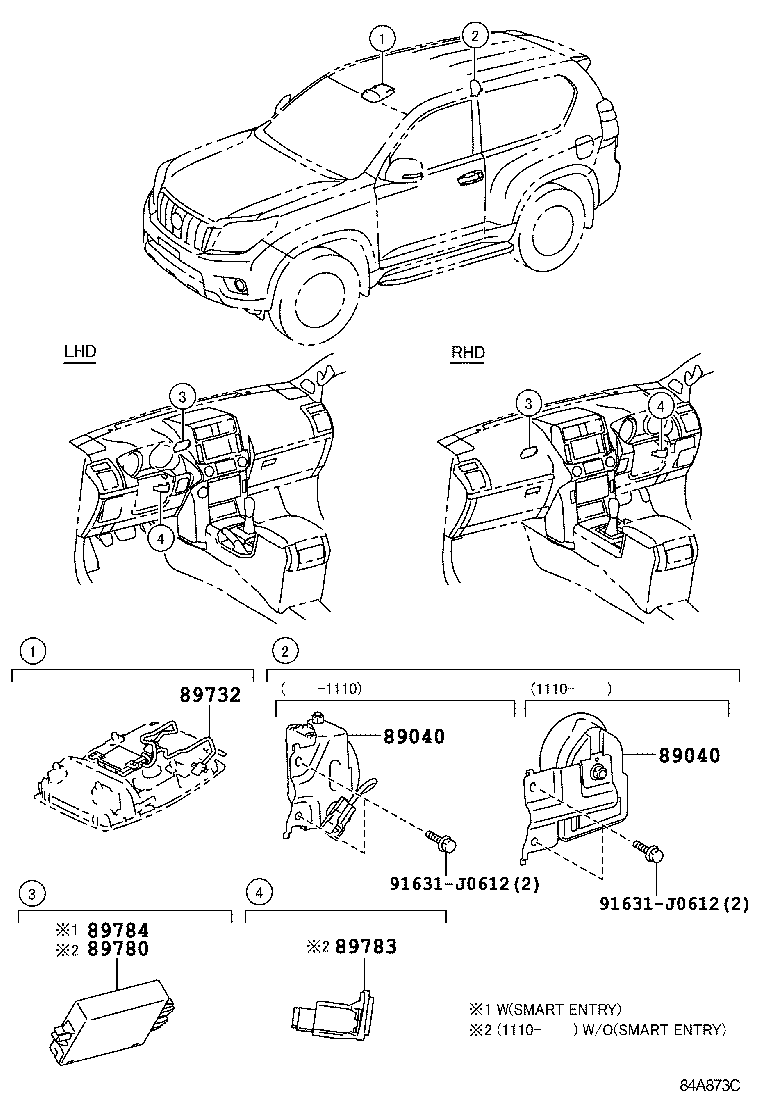  LAND CRUISER 150 |  ANTI THEFT DEVICE
