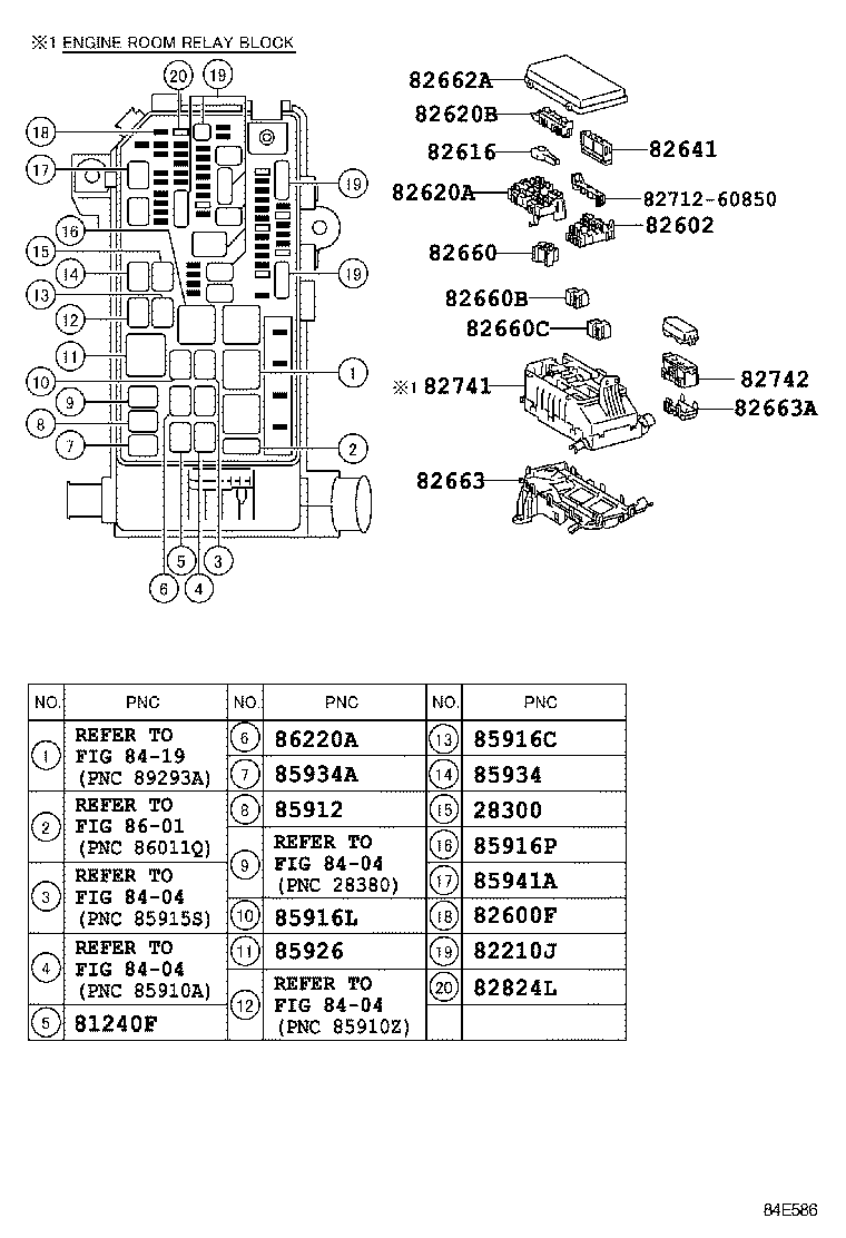  GX460 |  SWITCH RELAY COMPUTER
