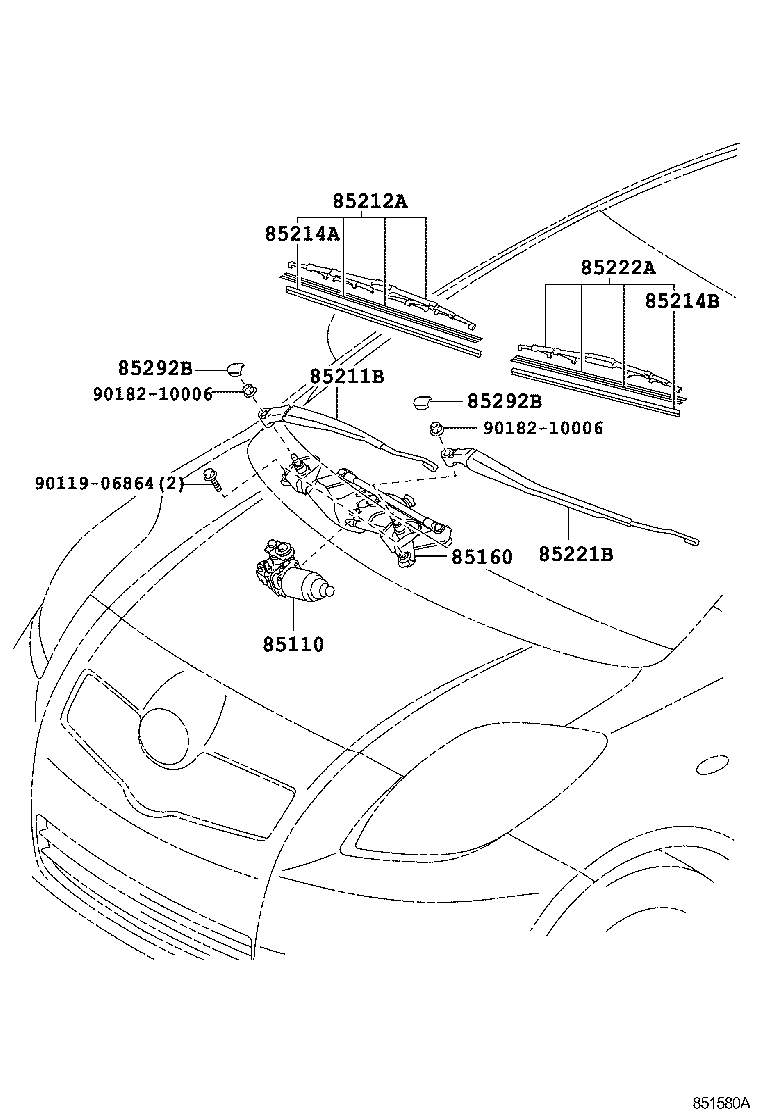  YARIS JPP |  WINDSHIELD WIPER